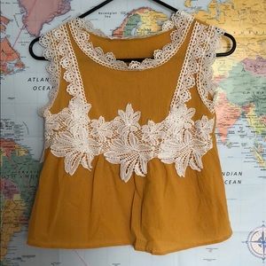 Sleeveless blouse